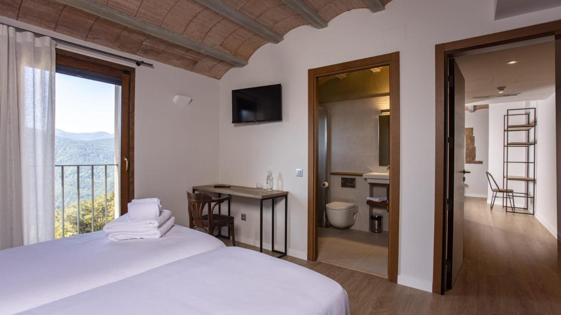 Abbatissa Hotel Restaurant Sant Joan de les Abadesses Εξωτερικό φωτογραφία